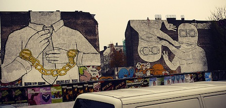 Graffiti Schlesische Straße